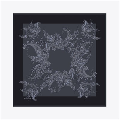 Shawl Desen İpek Twill Eşarp