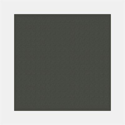 Yarım Kare Desen Yün İpek Eşarp