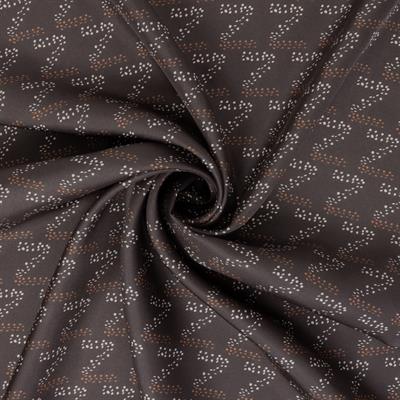 Zerart Desen İpek Twill Eşarp