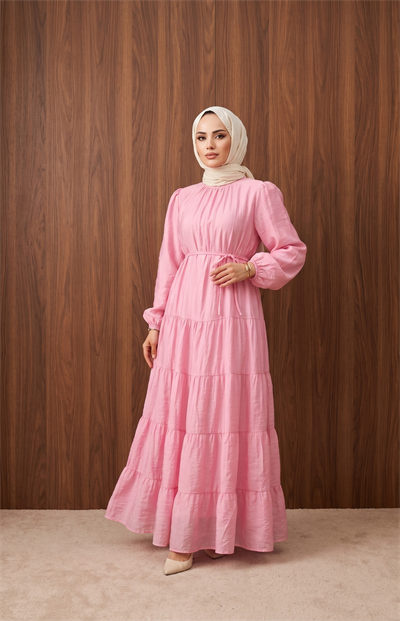 Selen Elbise Pembe