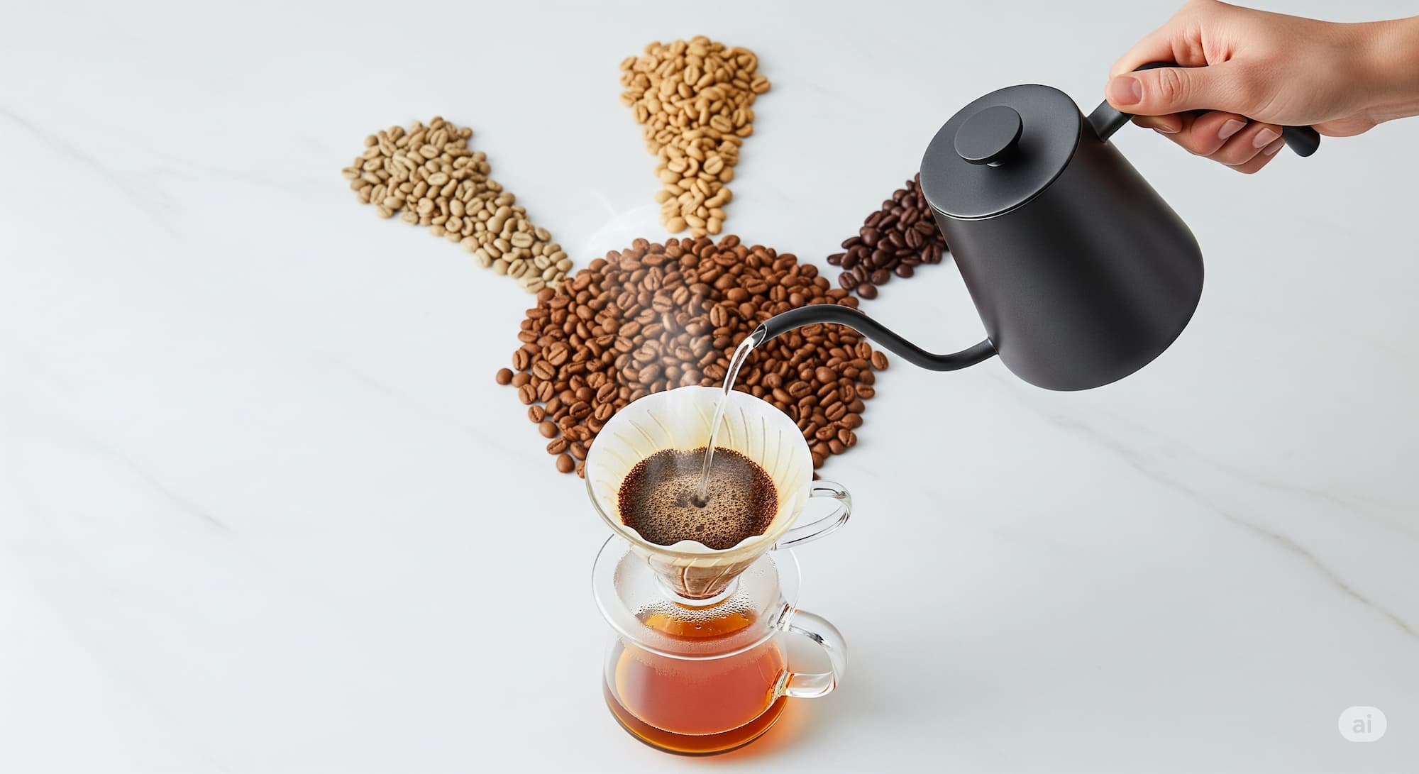 Blend filtre kahve nedir, pour over ile demlenen harman filtre kahve
