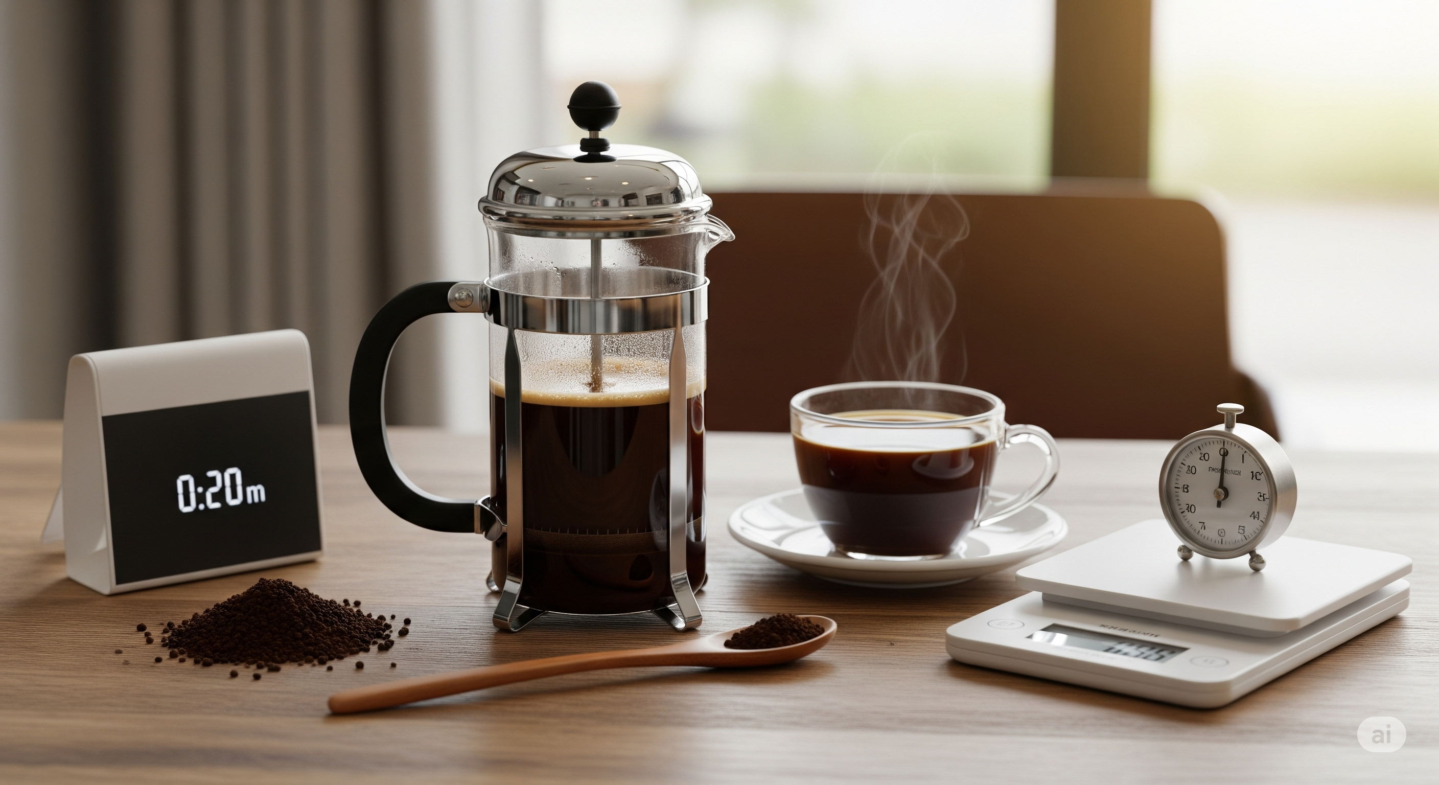 Filtre Kahve French Press'te Nasıl Yapılır?