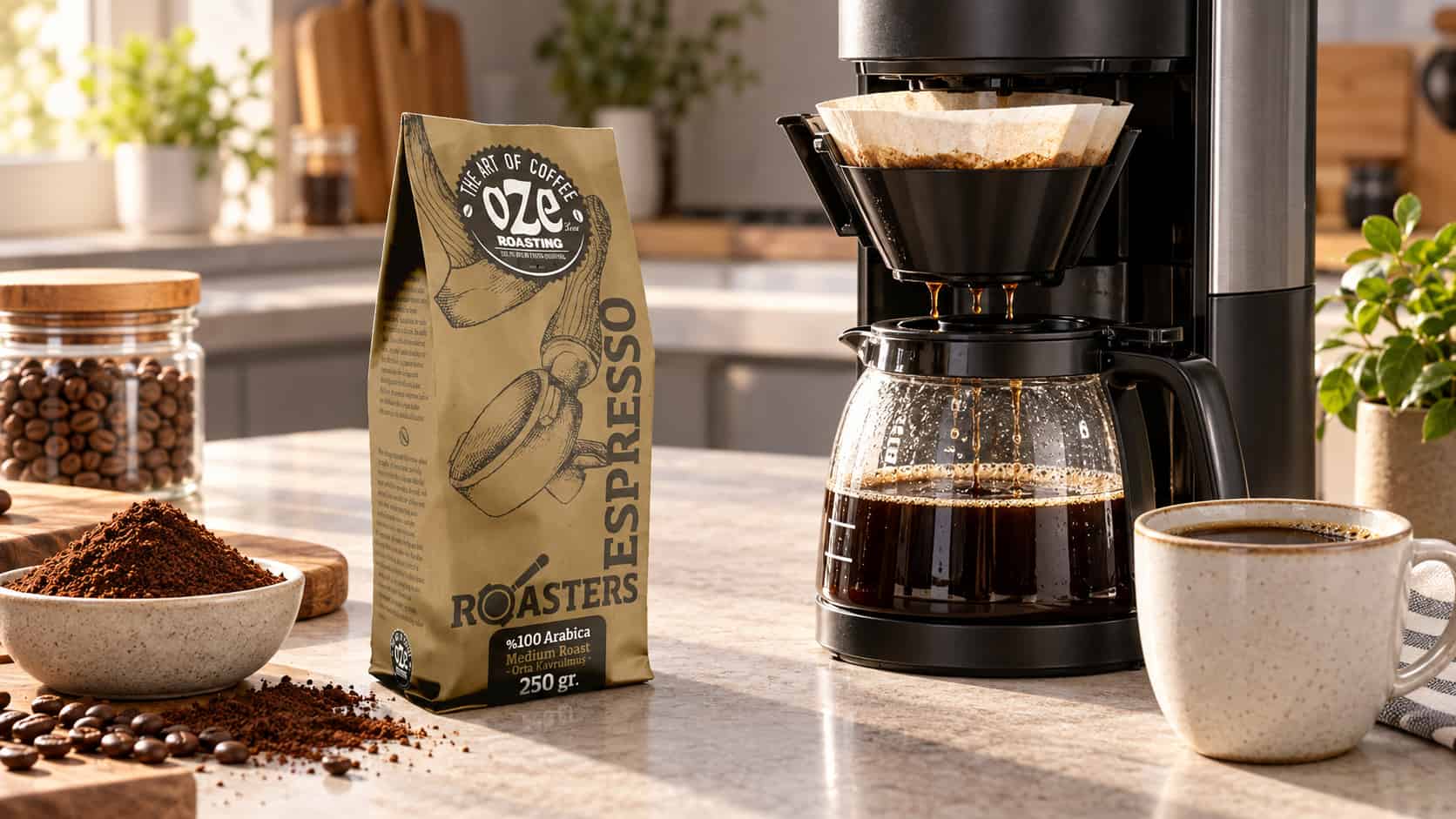 filtre-kahve-makinesinde-espresso-kahvesi