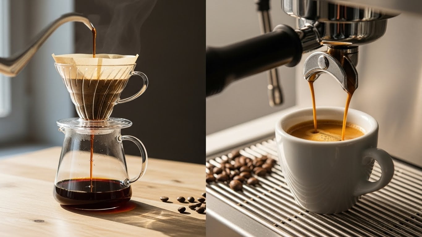 Filtre Kahve ile Espresso Çekirdek Kahve Arasındaki Farklar