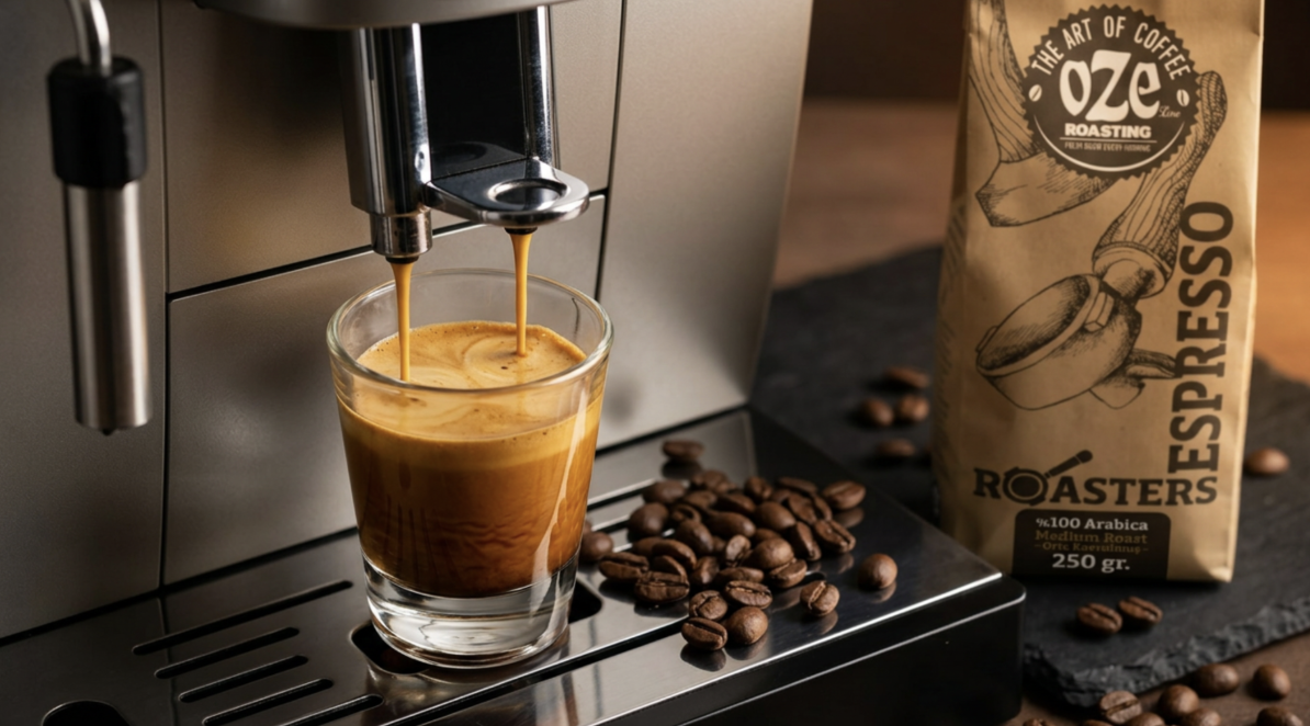 Tam Otomatik Espresso Makineleri İçin En İyi Çekirdek Kahve Seçimi: Oze Kahve Rehberi