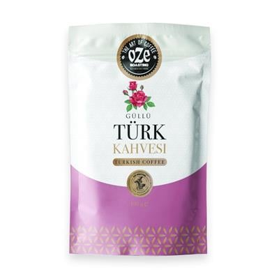Aromalı Türk Kahvesi Seti Dağ Çilekli, Güllü, Fındıklı 3lü 100G