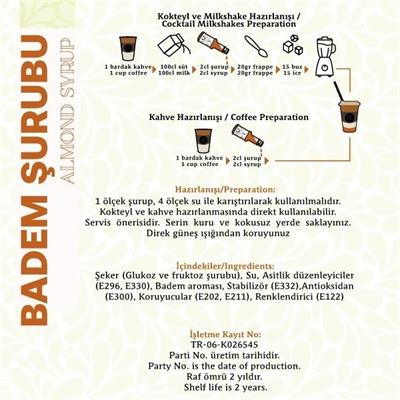 Badem Şurubu 6lı 75CL