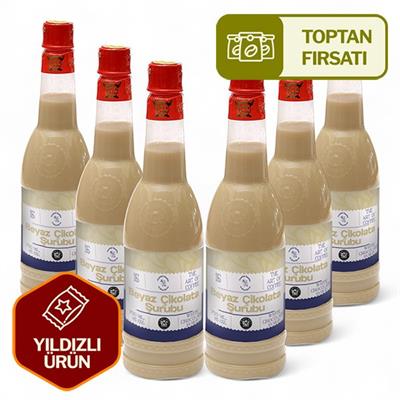 Beyaz Çikolata Şurubu 6lı 75CL