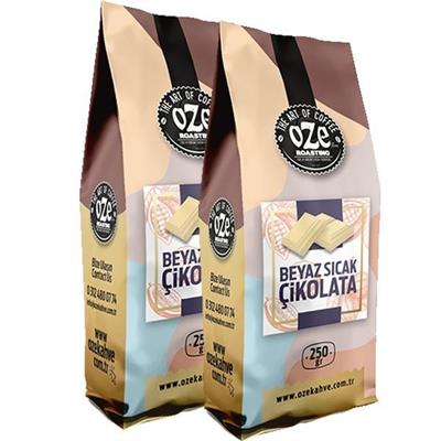 Beyaz Sıcak Çikolata Tozu 2'li 250G