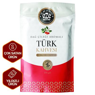 Dağ Çileği Aromalı Türk Kahvesi 100 g