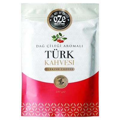 Dağ Çileği Aromalı Türk Kahvesi 5li 100G