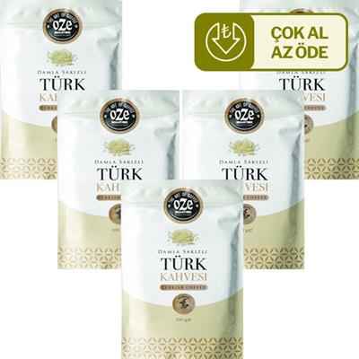 Damla Sakızlı Türk Kahvesi 5li 100G