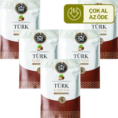 Fındık Aromalı Türk Kahvesi 5li 100G