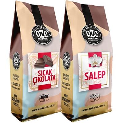 Fırsat Seti Salep, Sıcak Çikolata 2li 1000G