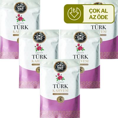 Gül Aromalı Türk Kahvesi 5li 100G