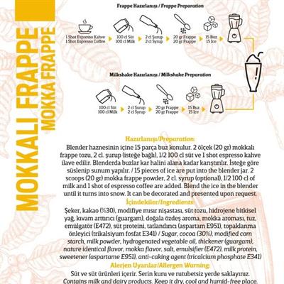 Mokkalı Frappe Tozu 1000G