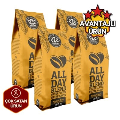 All Day Blend Filtre Kahve 4 x 250 g