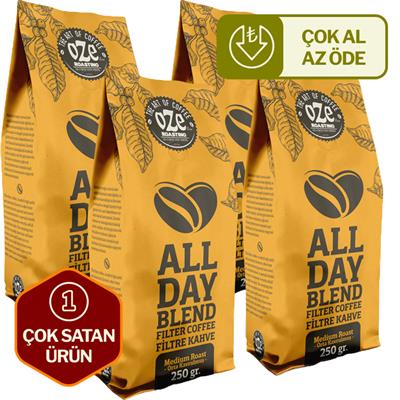 All Day Blend Filtre Kahve 4'lü 250G