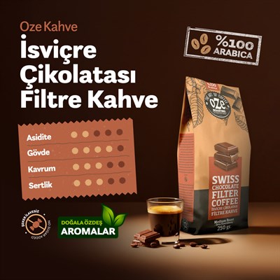 Çikolata Aromalı Filtre Kahve 2 x 250 g