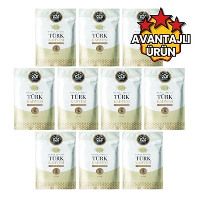 Damla Sakızlı Türk Kahvesi 10 x 100 g