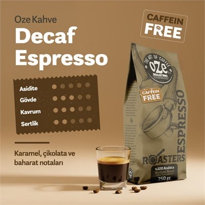 Decaf Espresso Kahve 250 g