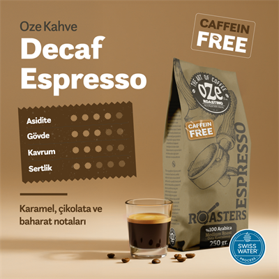Decaf Espresso Kahve 250G