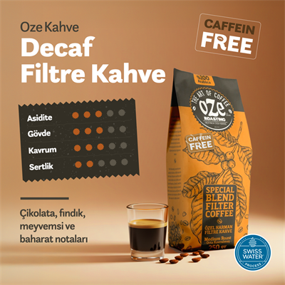 Decaf Filtre Kahve 250G