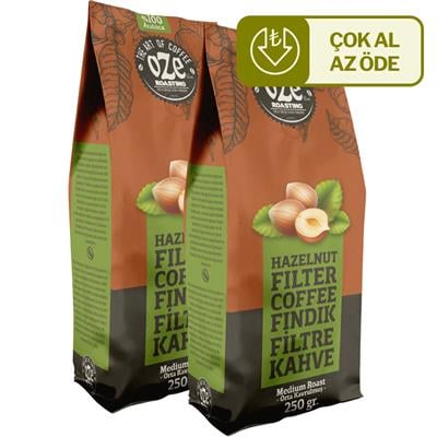 Fındık Aromalı Filtre Kahve 2li 250G