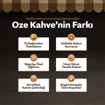 Fındık Aromalı Türk Kahvesi 5li 100G