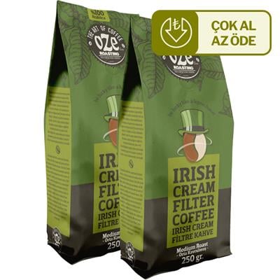 Irish Cream Aromalı Filtre Kahve 2li 250G