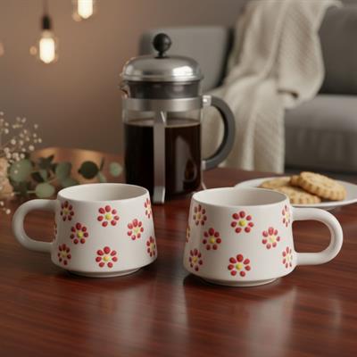 Oze Seramik Fincan 2li Set – No: 01 