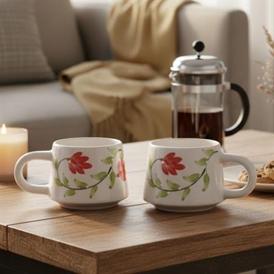 Oze Seramik Fincan 2li Set – No: 03