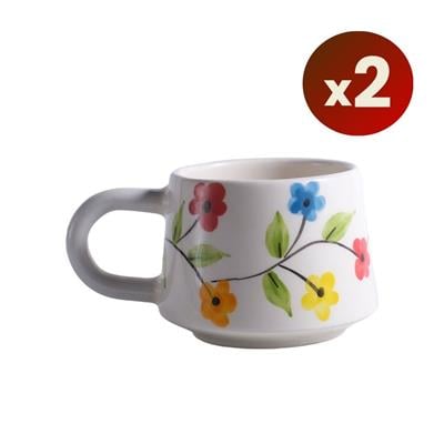 Oze Seramik Fincan 2li Set – No: 08