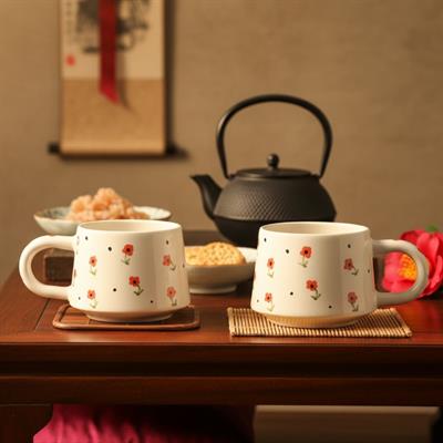 Oze Seramik Fincan 2li Set – No: 10
