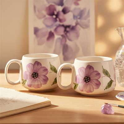 Oze Seramik Fincan 2li Set – No: 13