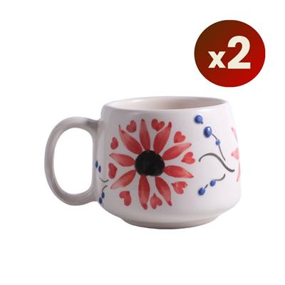 Oze Seramik Fincan 2li Set – No: 14