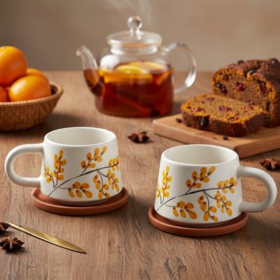 Oze Seramik Fincan 2li Set – No: 19
