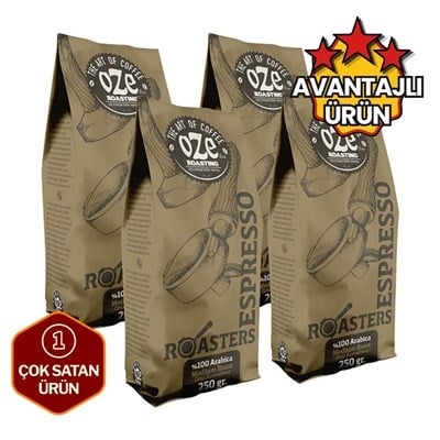 Roasters Espresso Kahve 4 x 250 g