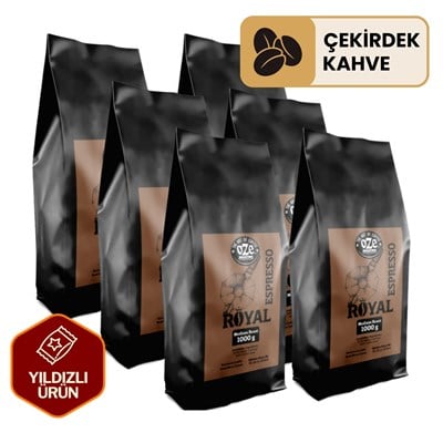 Royal Espresso Çekirdek Kahve 6 x 1000 g