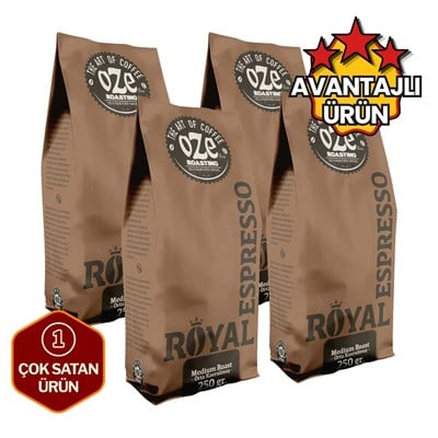 Royal Espresso Kahve 4 x 250 g