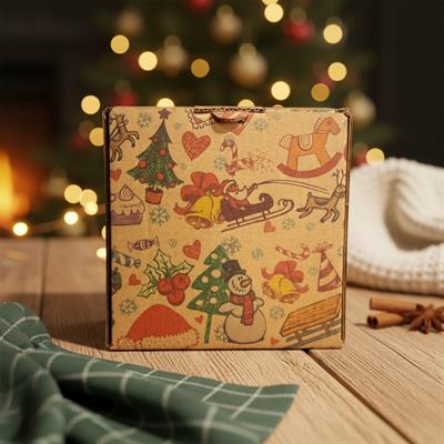 Yılbaşı Hediye Seti No: 04 - Kurabiye Adamlı Kupa, Anahtarlık ve Hediyelikler