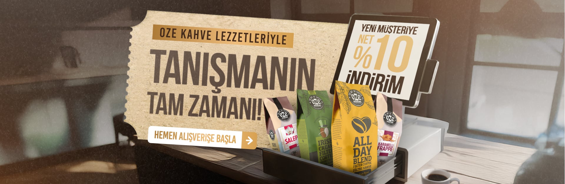 Sepete Git - Kahve Alışverişi