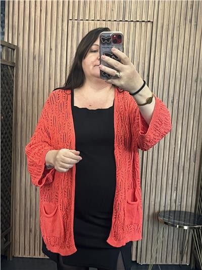 Merserize Ajurlu Hırka