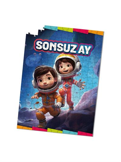 BTOYS 260 PARÇA PUZZLE SONSUZ AY 9095
