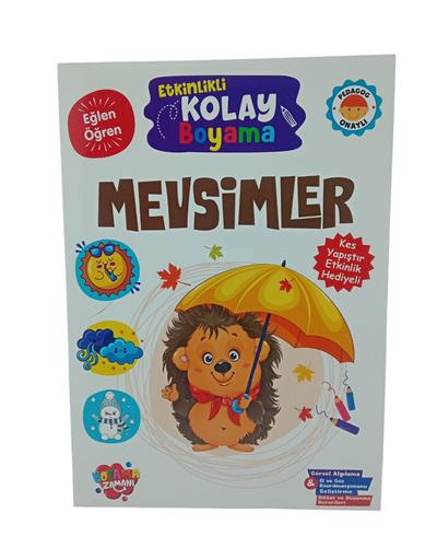 Etkinlikli Kolay Boyama Mevsimler