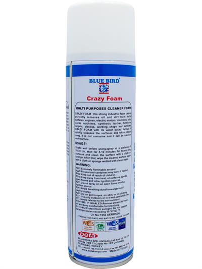 Blue Bird Temizleyici Köpük Sprey 500ml