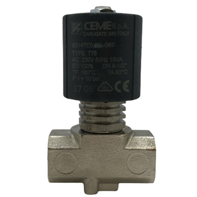 CEME Ütü Solenoid Valf 1/2” (2 Yollu – Konik) – 9014