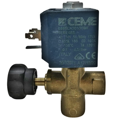 CEME Ütü Solenoid Valf 1/4” (Ayarlı) – 6660 (TY 7000/G)