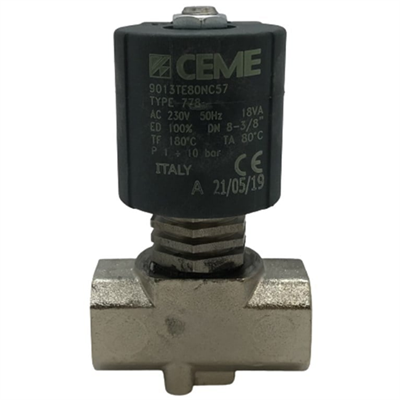 CEME Ütü Solenoid Valf 3/8” (2 Yollu – Konik) – 9013