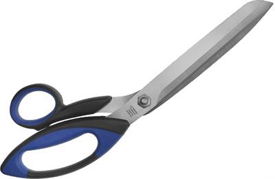 Finny Plastik Saplı Kumaş Ve Deri Makası 12 no 30cm (D210)(7453)